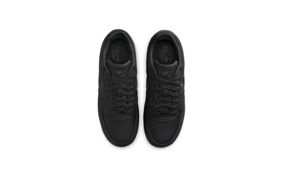 Nike Air Force 1 Low Triple Black Canvas - HV1204-002 - Mentastore