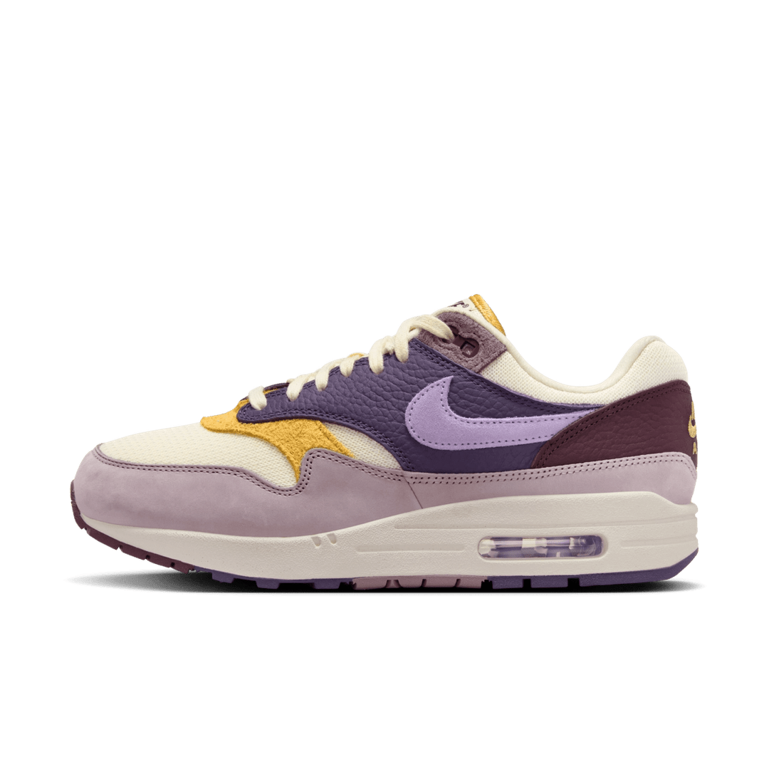 Nike Air Max 1 Dark Raisin Hydrangeas (Women's) - Mentastore