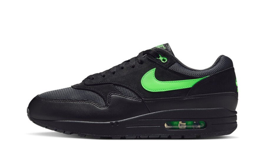 Nike Air Max 1 Essential Black Green Strike - FZ5808-012 - Mentastore