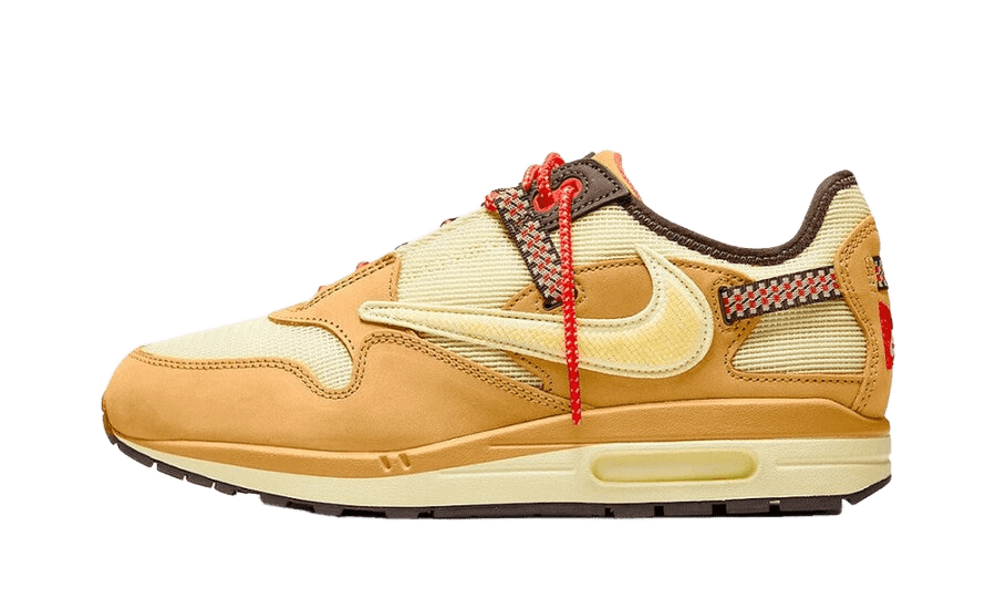 Nike Air Max 1 Travis Scott Cactus Jack Wheat Lemon Drop - DO9392-701 - Mentastore