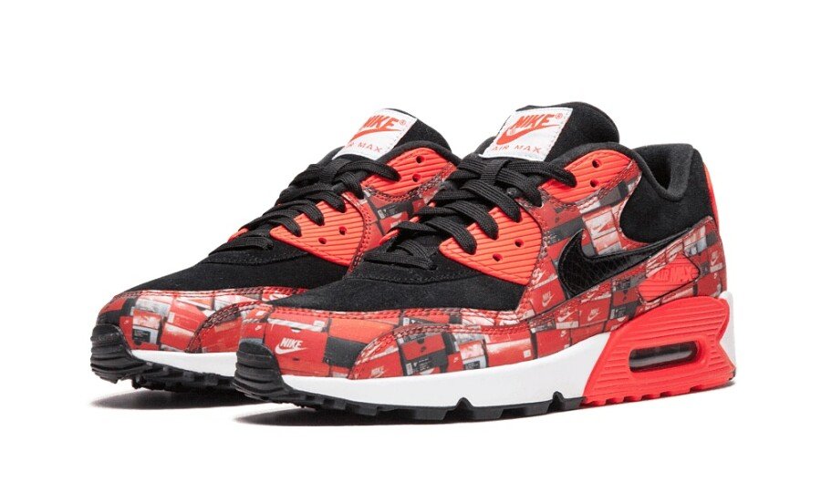 Nike Air Max 90 atmos We Love Nike (Bright Crimson) - AQ0926-001 - Mentastore
