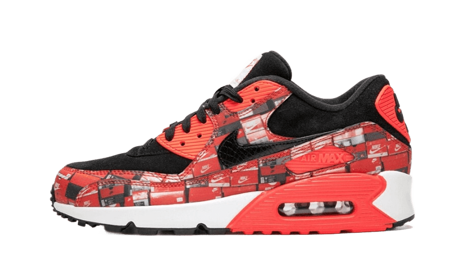 Nike Air Max 90 atmos We Love Nike (Bright Crimson) - AQ0926-001 - Mentastore