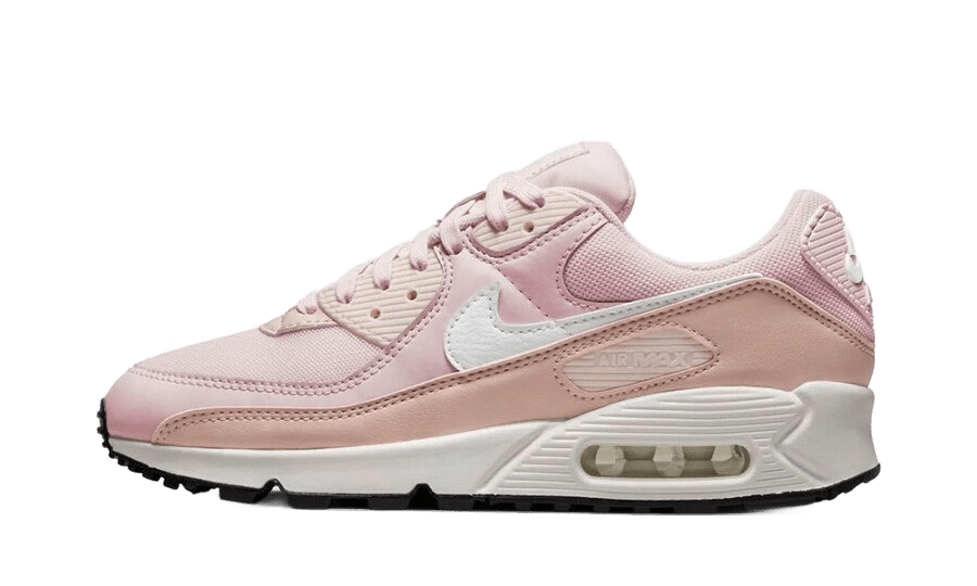 Nike Air Max 90 Barely Rose Pink Oxford Black (Women's) - DH8010-600 - Mentastore