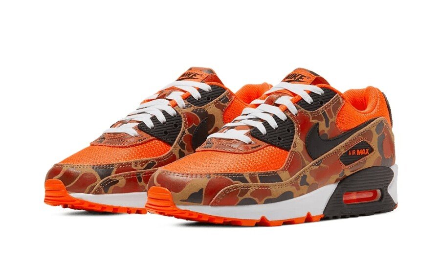 Nike Air Max 90 Duck Camo Orange - CW4039-800 - Mentastore