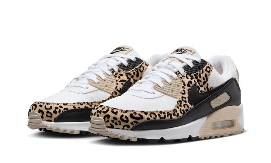Nike Air Max 90 Leopard Sanddrift Black (Women's) - IF1619-100 - Mentastore