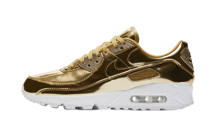 Nike Air Max 90 Metallic Gold (2020) (Women's) - CQ6639-700 - Mentastore