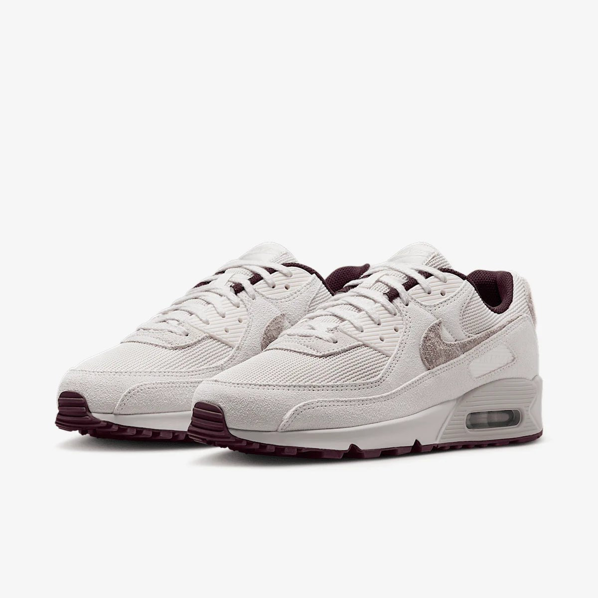 Nike Air Max 90 PRM Sail Burgundy Crush - HQ1712-001 - Mentastore