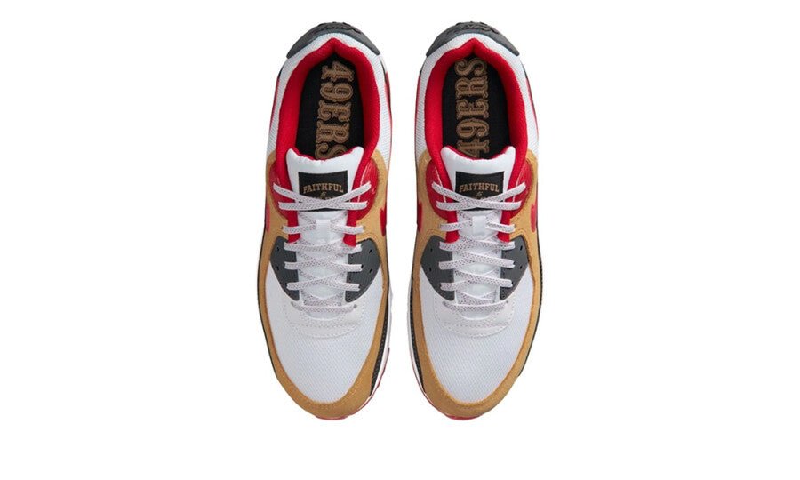 Nike Air Max 90 San Francisco 49ers - II7588-100 - Mentastore