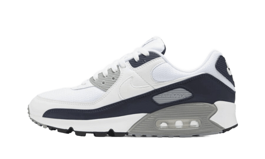 Nike Air Max 90 White Grey Obsidian - CT4352-100 - Mentastore