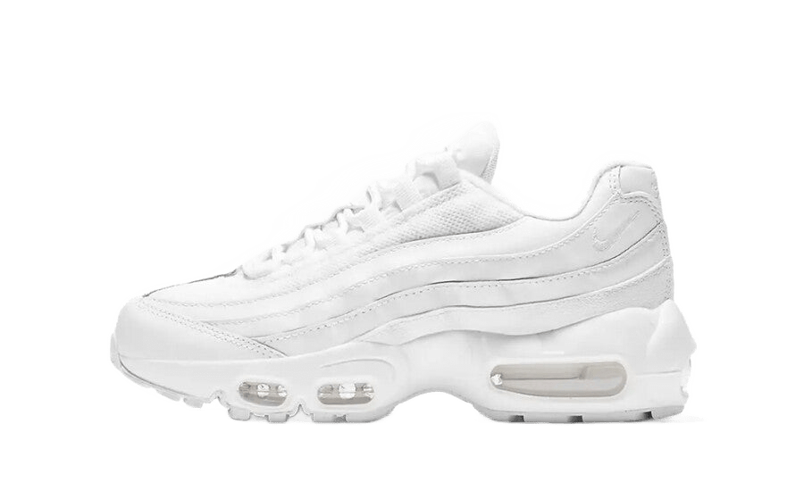 Nike Air Max 95 Recraft Triple White (GS) - CJ3906-100 - Mentastore