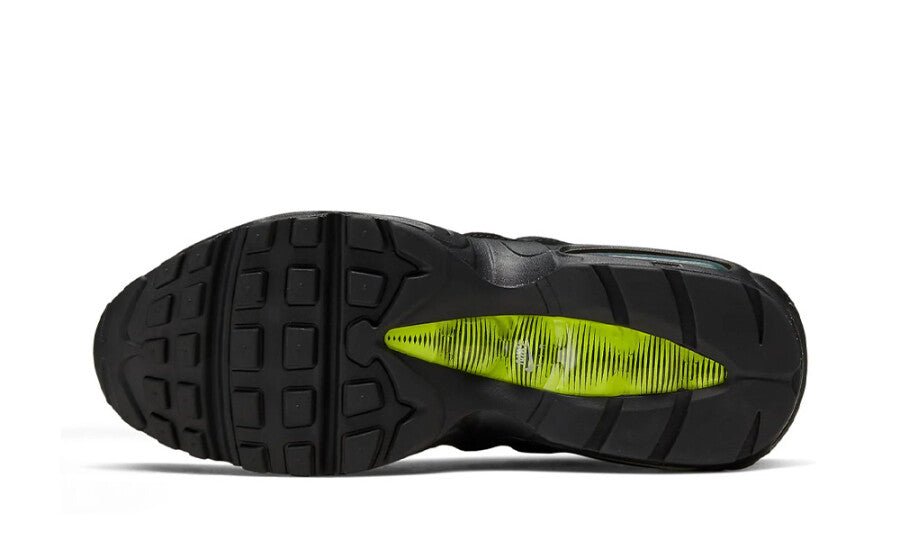 Nike Air Max 95 Retro Logo Black Grey Volt - CV1635-002 - Mentastore