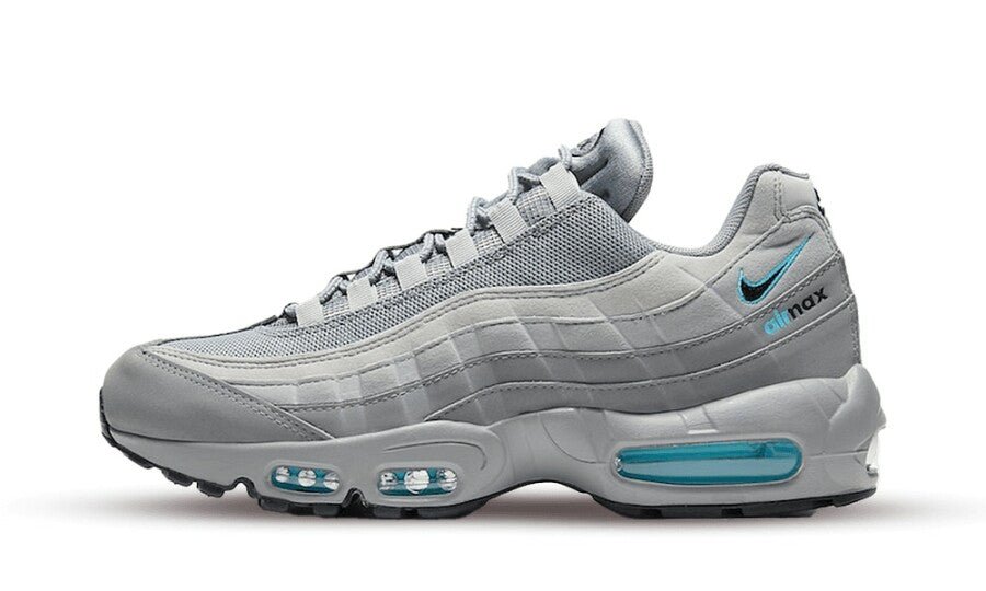Nike Air Max 95 Retro Logo Grey Aqua - CV1635-001 - Mentastore