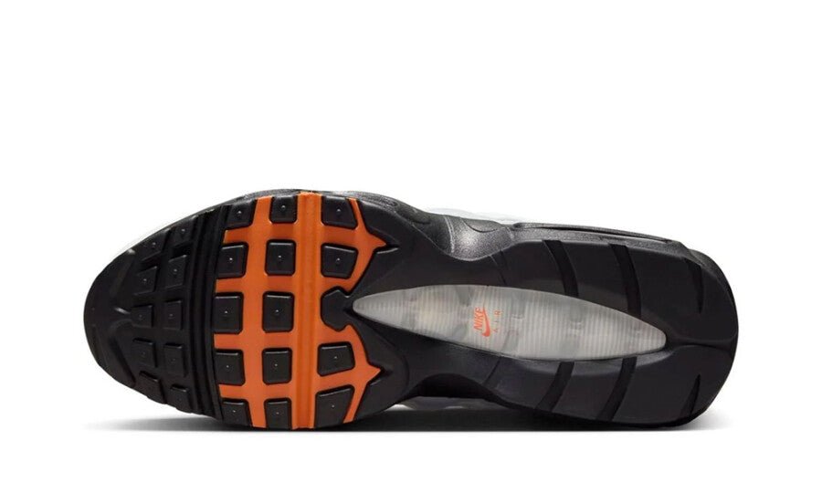 Nike Air Max 95 Wolf Grey Safety Orange Pure Platinum - HM0622-002 - Mentastore