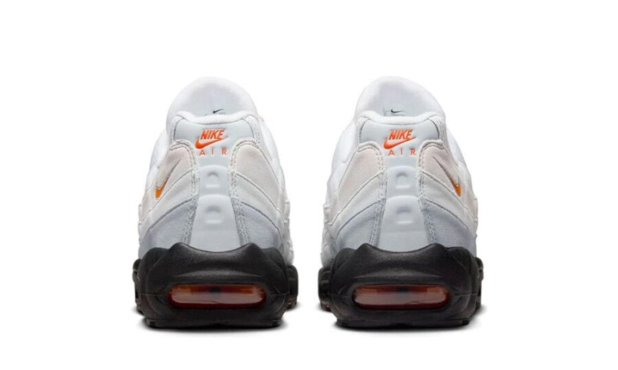Nike Air Max 95 Wolf Grey Safety Orange Pure Platinum - HM0622-002 - Mentastore