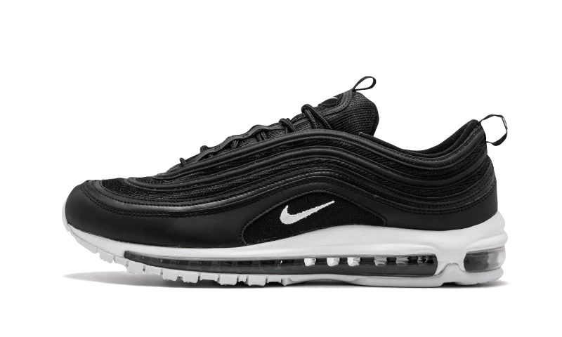 Nike Air Max 97 Black White Swoosh - 921826-001 - Mentastore