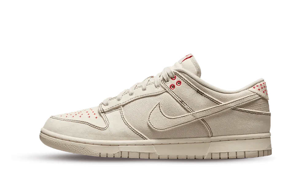 Nike Dunk Low Light Orewood Brown Sashiko - Mentastore