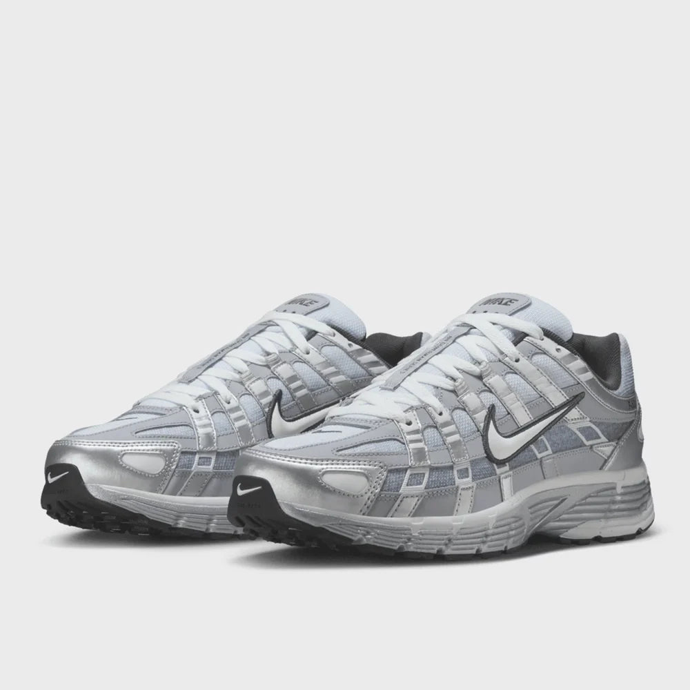 Nike P - 6000 Metallic Silver Summit White - Wolf Grey - IH4465-095 - Mentastore