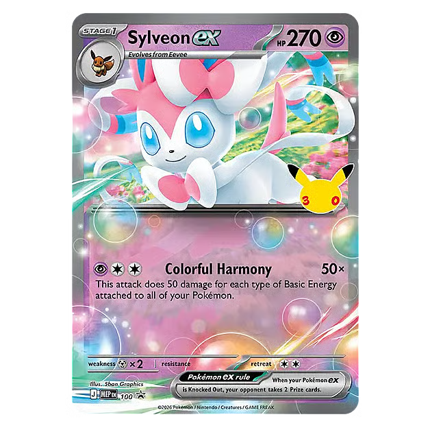 Pokémon 30th Celebration - Sylveon-ex Box