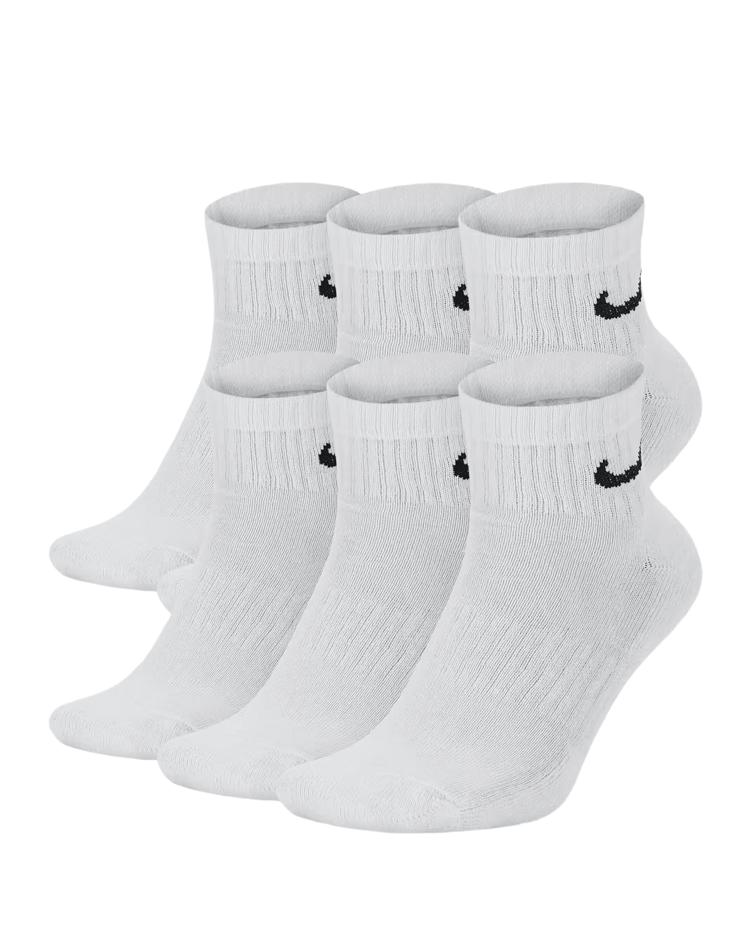 6 Pack Nike Everyday Ankle Socks -  - Mentastore