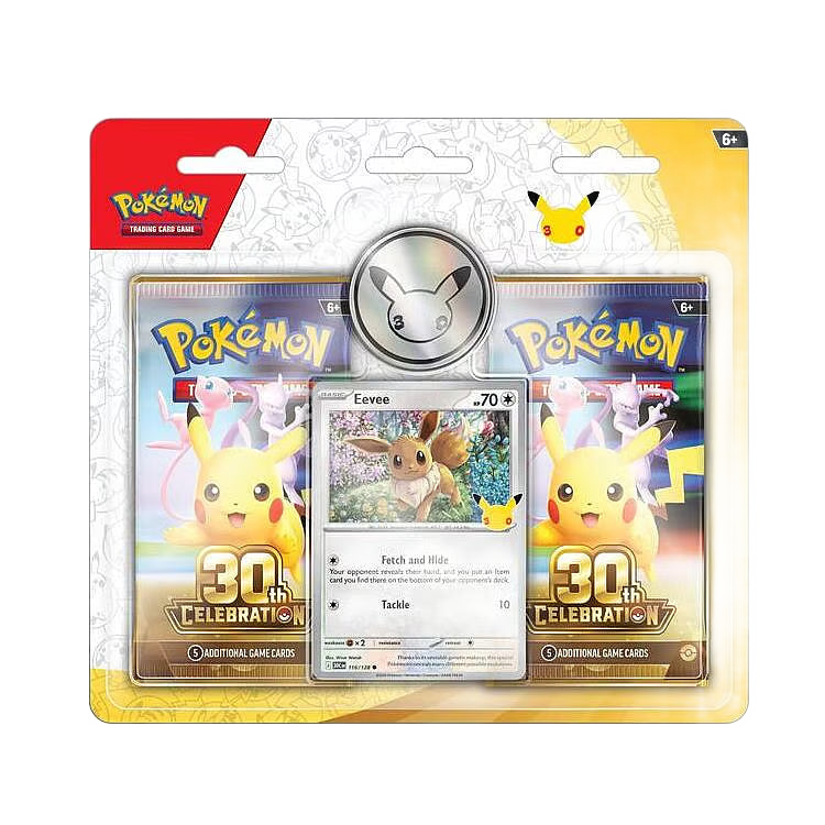 Pokémon 30th Celebration - 2 promo pack (Eevee) -  - Mentastore