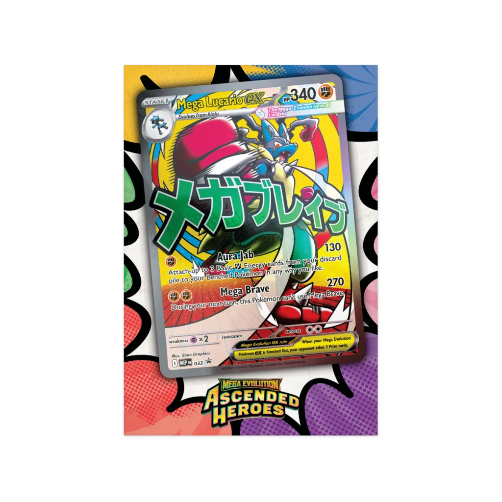 Pokémon Ascended Heroes - Premium Poster Collection -  - Mentastore