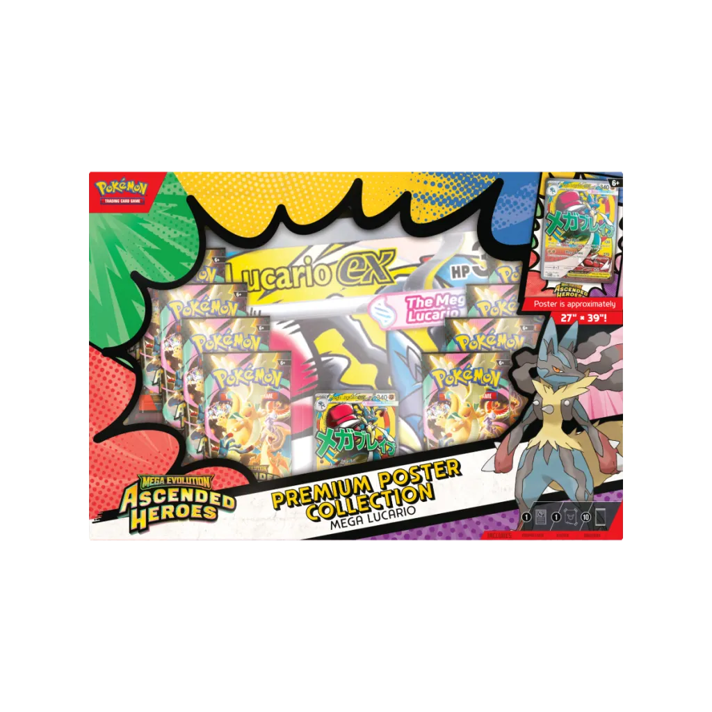 Pokémon Ascended Heroes - Premium Poster Collection -  - Mentastore