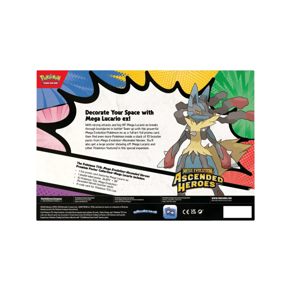 Pokémon Ascended Heroes - Premium Poster Collection -  - Mentastore