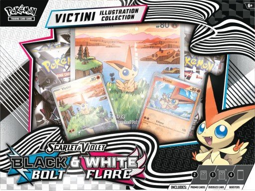 Pokémon Black Bolt & White Flare Illustration Collection Victini (ENG) -  - Mentastore