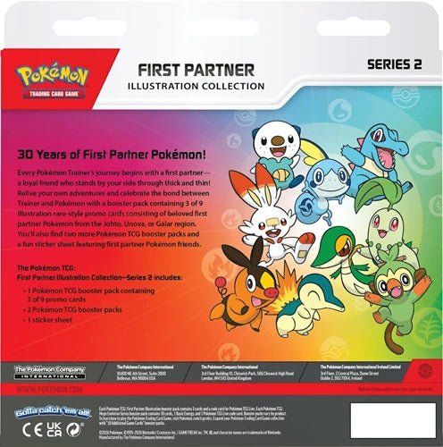 Pokemon First Partner Illustration Collection - Series 2 ( ENG ) -  - Mentastore