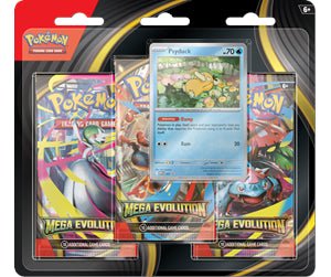 Pokémon Mega Evolution 3 Pack Blister Golduck / Psyduck - Mentastore