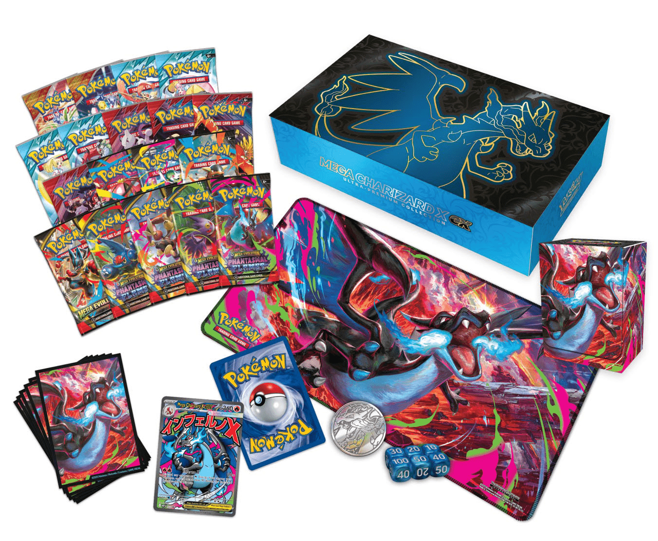 Pokemon Mega Evolution Phantasmal Flames - Ultra Premium Collection (ENG) -  - Mentastore