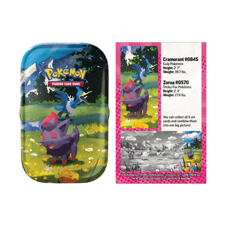 Pokémon Mega Evolutions - Ascended Heroes - Mini tin ENG -  - Mentastore