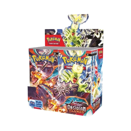 obsidian flames.booster box Pokémon Flames Booster (ENG) Ancient Gear Statue - Size:2XL Color Code_Blue