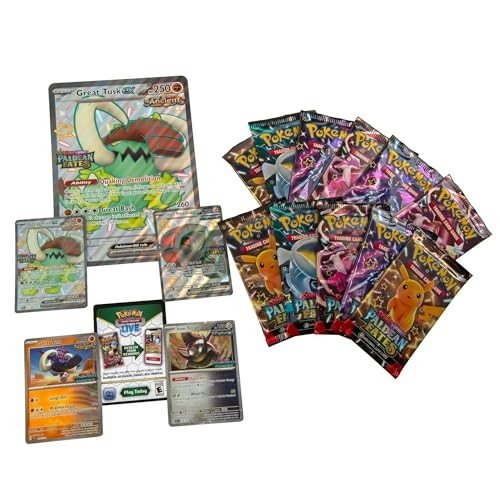 Pokémon Paldean Fates Great Tusk & Iron Treads Box (ENG) -  - Mentastore