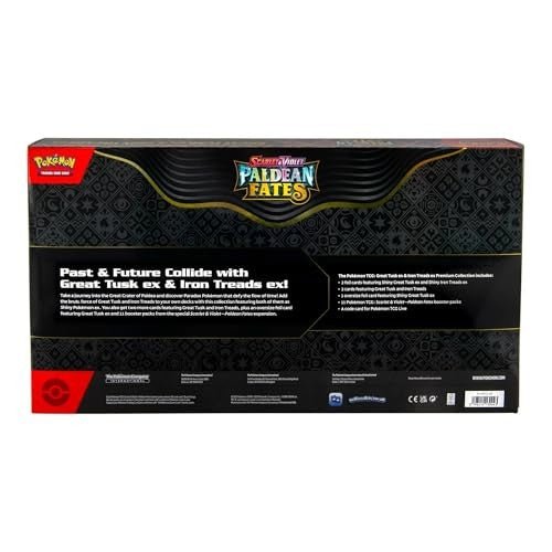 Pokémon Paldean Fates Great Tusk & Iron Treads Box (ENG) -  - Mentastore