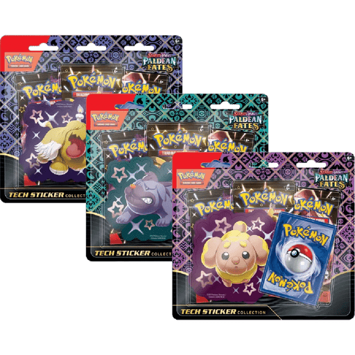 Pokémon Paldean Fates Tech Sticker Collection 1 random artwork (ENG) -  - Mentastore