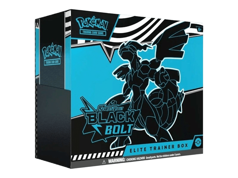 Pokémon Scarlet & violet black bolt Elite trainer box ( ENG ) - Scarlet & violet black bolt - Mentastore