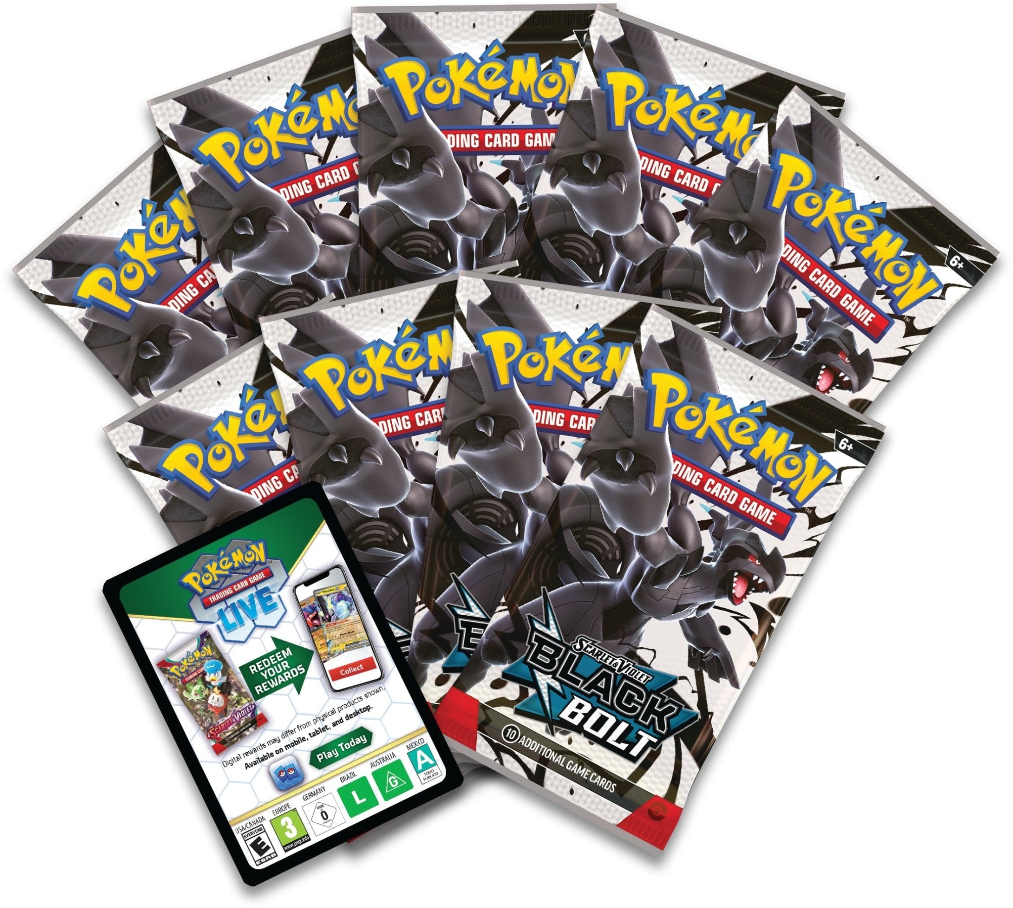 Pokémon Scarlet & violet black bolt Elite trainer box ( ENG ) - Scarlet & violet black bolt - Mentastore