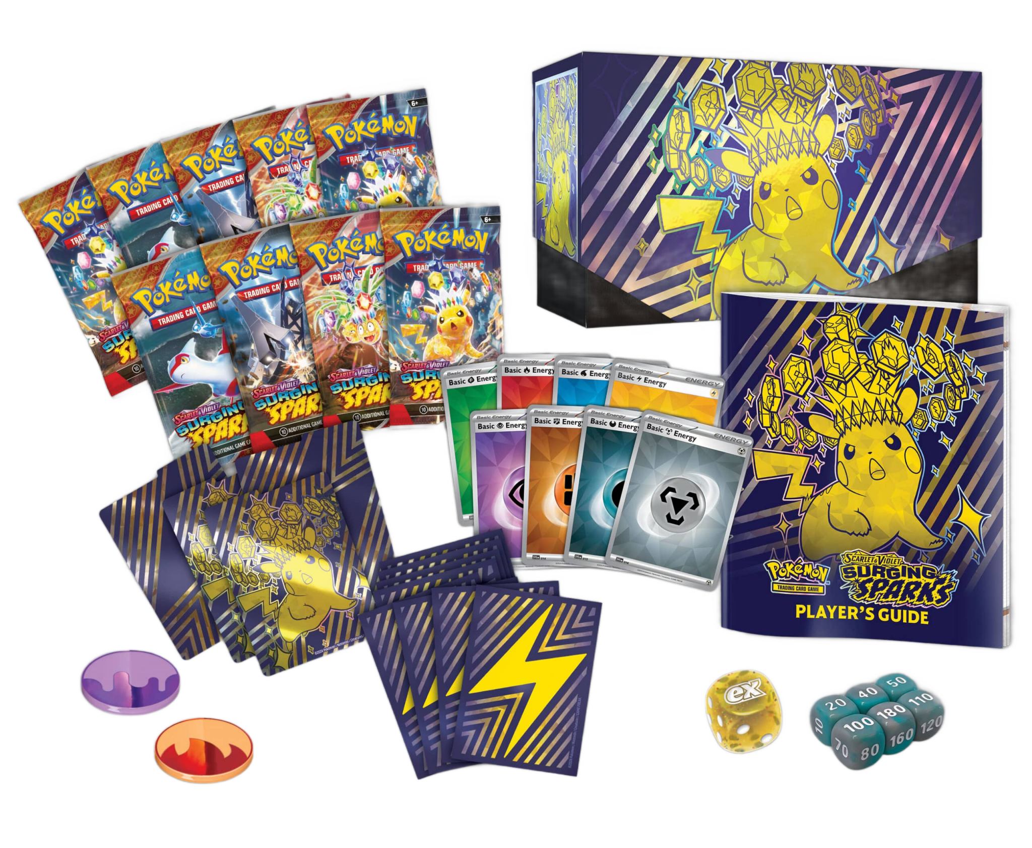 Pokémon Surging Sparks Elite trainer Box ( ENG ) -  - Mentastore