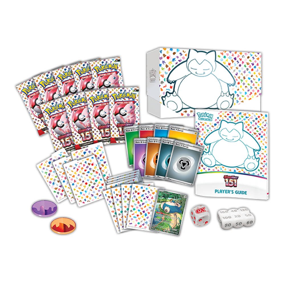 Pokémon tcg scarlet & violet 151 elite trainer box ( ENG ) - scarlet & violet 151 - Mentastore