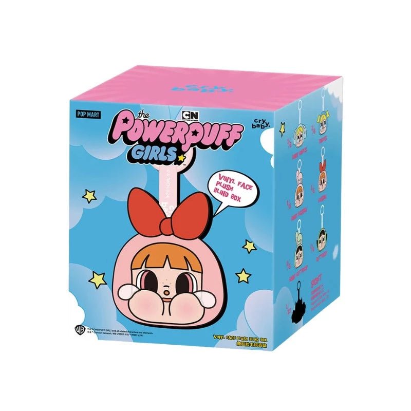 Pop Mart CryBaby x Powerpuff Girls Series Vinyl Face Plush Sealed Case - Mentastore