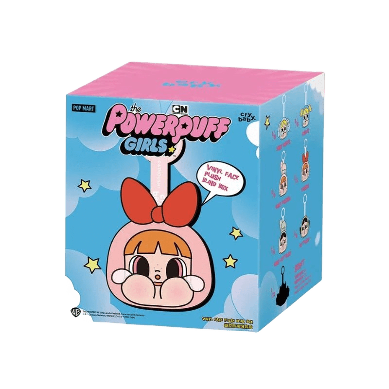 Pop Mart CryBaby x Powerpuff Girls Series Vinyl Face Plush Sealed Case -  - Mentastore