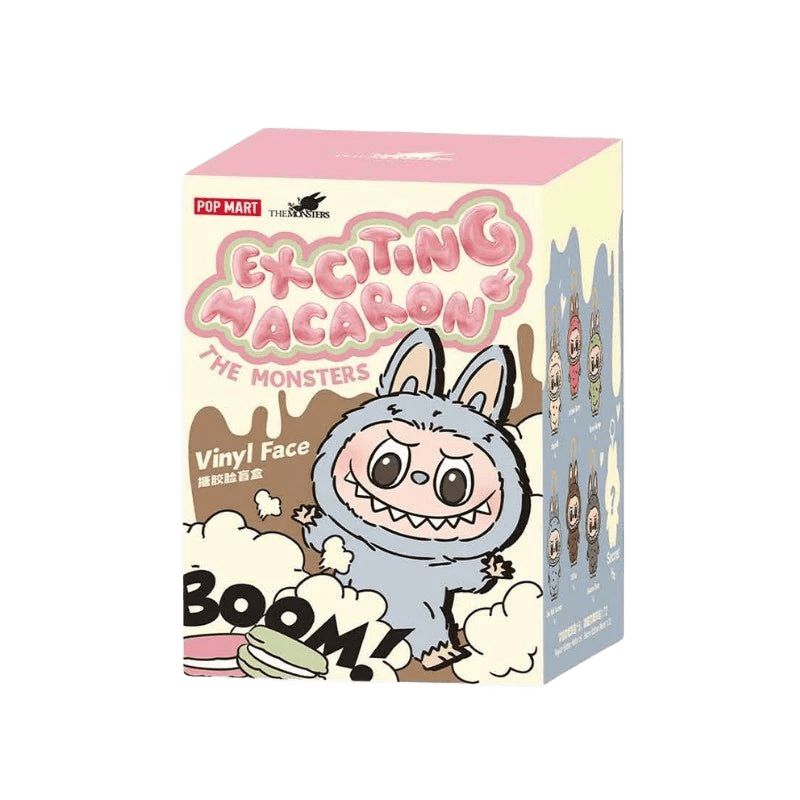 Pop Mart Labubu The Monsters Smakelijke Macarons Vinyl Gezicht