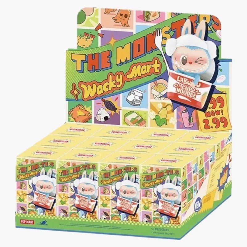 Pop Mart Labubu The Monsters Wacky Mart Series Figure Single Blind Box - Mentastore