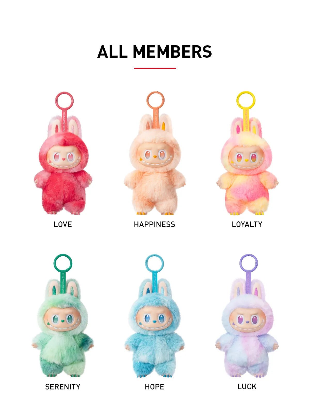 Pop Mart The Monsters Big into Energy Series - Vinyl Pluche Hanger Blind Box - Mentastore