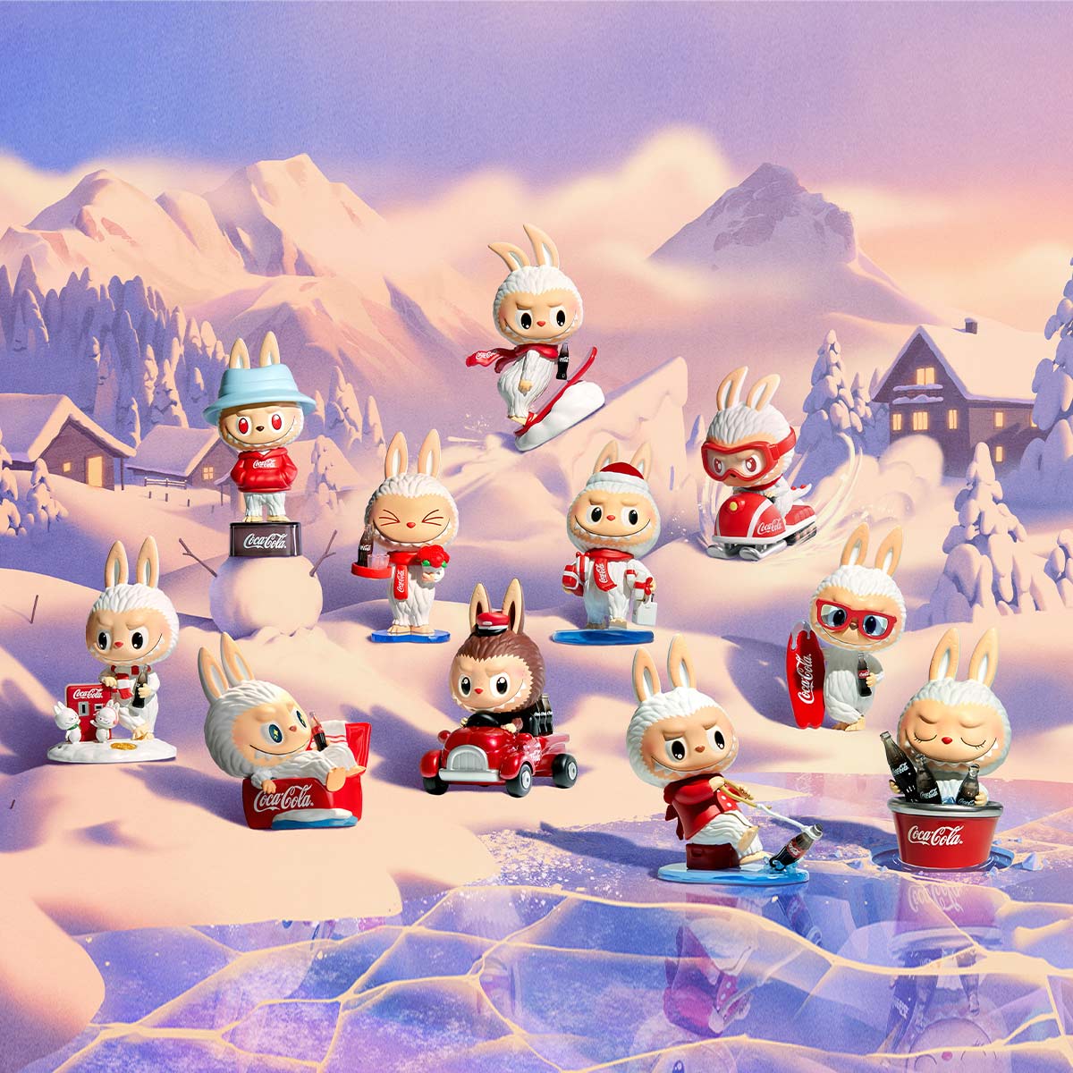 Pop Mart THE MONSTERS COCA-COLA Series Figures - Blind Box ()