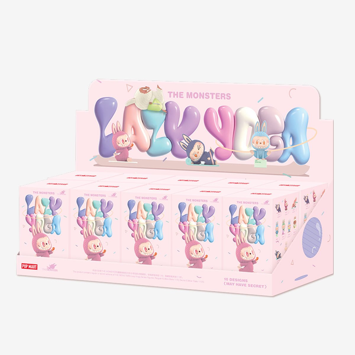 POP MART THE MONSTERS Lazy Yoga 1BOX 未開封 Pop Mart The Monsters Lazy Yoga- Blind Box ()
