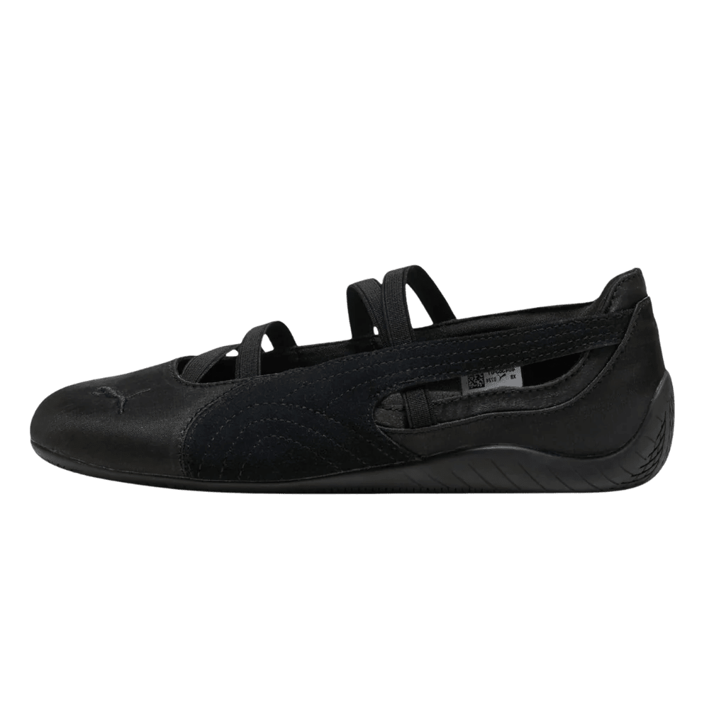 Puma Speedcat Ballet Black Cool Dark Gray Satin - 404383-01 - Mentastore