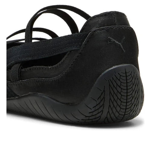 Puma Speedcat Ballet Black Cool Dark Gray Satin - 404383-01 - Mentastore