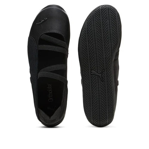 Puma Speedcat Ballet Black Cool Dark Gray Satin - 404383-01 - Mentastore